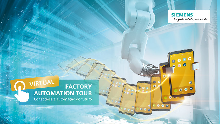 Siemens realiza Virtual Factory Automation Tour em setembro